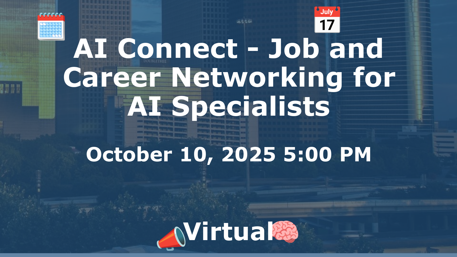 AI Connect - Job and Career Networking for AI Specialists event image